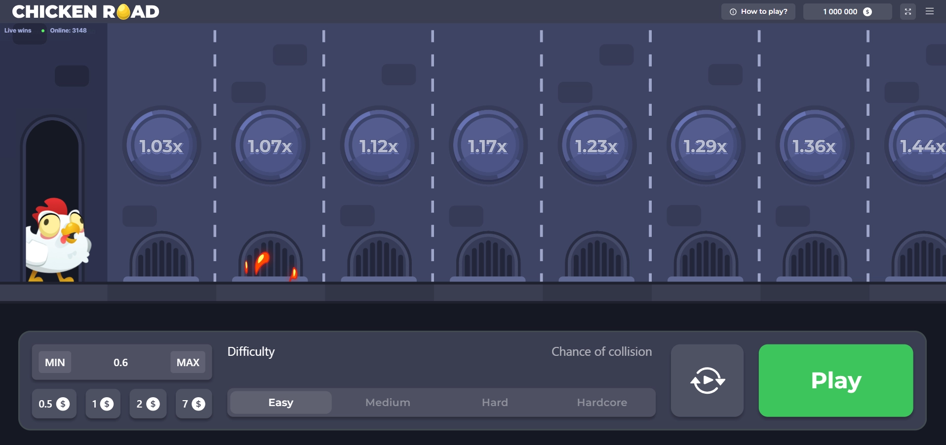 Wie man „Chicken Road“ spielt